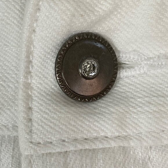 Northern Reflections Town Jeans White Mid Rise Straight Leg Sz 8 Regular - Picture 5 of 12